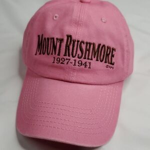 NEW MOUNT MT RUSHMORE PINK BLACK souvenir BASEBALL HAT SD SOUTH DAKOTA USA